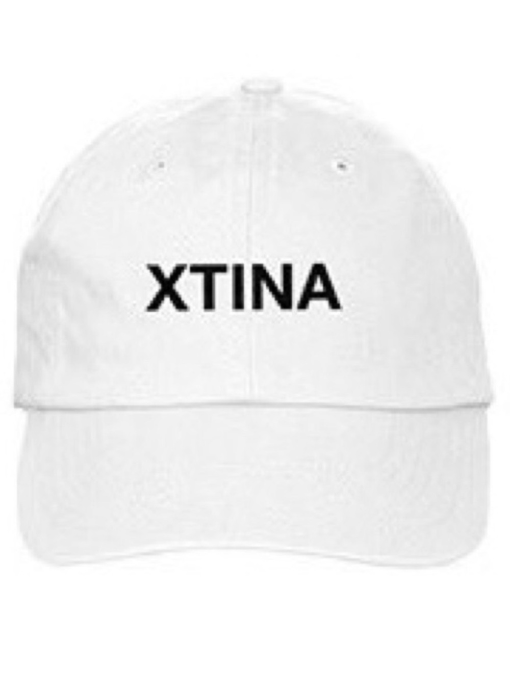 CHRISTINA AGUILERA XTINA The Liberation Tour 2018 White Baseball Cap NEW NWOT